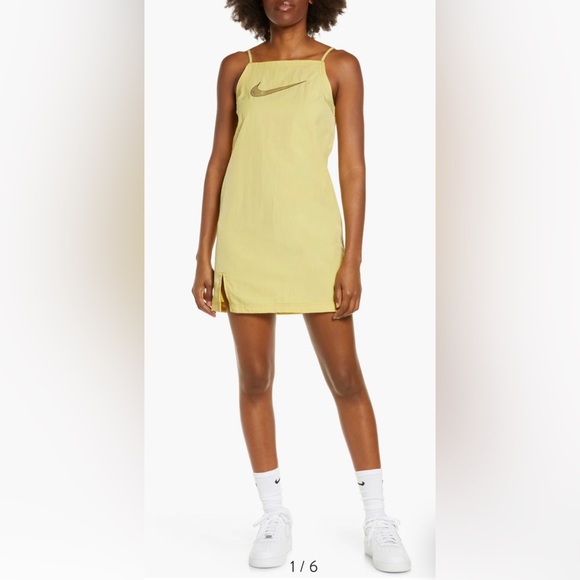 nike sportswear ribbed jdi dress Nike Sportswear Women's Chill Knit Black Tight Mini-Rib Tank Dress XL